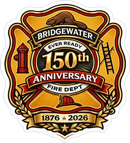 bridgewater fire 150 logo